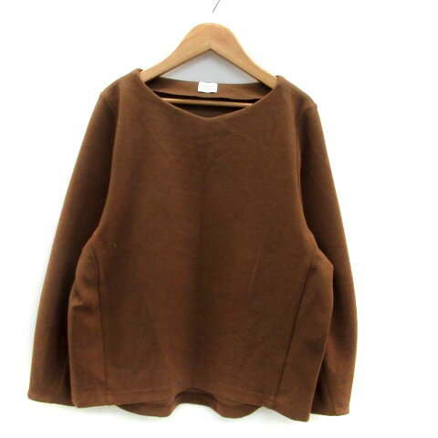 【中古】アーバンリサーチ ドアーズ URBAN RESEARCH DOORS カットソー Vネック 長袖 無地 M 茶色 ブラウン /HO46 レディース 【ベクトル 古着】 230720 【中古】アーバンリサーチ ドアーズ URBAN RESEARCH DOORS カットソー Vネック 長袖 無地 M 茶色 ブラウン /HO46 レディース 【ベクトル 古着】 230720