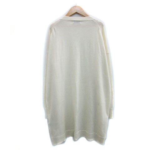 【中古】ダズリン dazzlin カーディガン ロング丈 前開き F オフホワイト /MS25 レディース 【ベクトル 古着】 230817 2