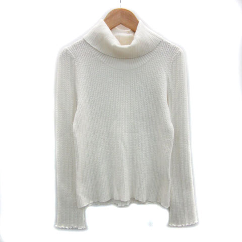 【中古】プロポーション ボディドレッシング PROPORTION BODY DRESSING ニット カットソー 長袖 タートルネック ケーブル編み 2 ホワイト 白 /MS30 レディース 【ベクトル 古着】 230818ブランドプロポーション ボディドレッシング PROPORTION BODY DRESSING表記サイズ2(日本表記でM相当) ※実寸サイズをご確認ください。実寸サイズ肩幅：33cm　身幅：39cm　袖丈：55cm　着丈：43cm　　素材レーヨン 55% ポリエステル 27% ナイロン 18%色ホワイト ※色に関してはこの商品の出品者の主観で判断しておりますので、カタログや正規カラーとは言いまわしが異なる場合があります。 ※照明の明るさにより若干色味が違って見えますが、画像1枚目が実際の色と一番近い色です。仕様タートルネック ケーブル編み状態使用感が少なく、状態の良い商品です。 ※あくまでも中古品ですので掲載写真や記載内容をご確認いただき、ご理解の上ご購入ください。商品のお問い合わせの回答を休止しております。＊各商品ページの商品詳細等をご確認の上ご購入ください。【中古】プロポーション ボディドレッシング PROPORTION BODY DRESSING ニット カットソー 長袖 タートルネック ケーブル編み 2 ホワイト 白 /MS30 レディース 【ベクトル 古着】 230818状態ランク　”A”詳細については、下記および「状態ランクについて」ページをご覧ください。未使用・新品の商品ほぼ新品同様の商品使用感が少なく、かなり状態の良い商品使用感はあるが、傷や汚れの少ない商品使用感の他、傷や汚れが見られる商品かなり大きな傷みがある難あり商品※S〜CランクはUSED品となりますので、使用感をご理解の上でご入札下さい。状態ランクについてinformationブランドプロポーション ボディドレッシング PROPORTION BODY DRESSING表記サイズ2(日本表記でM相当) ※実寸サイズをご確認ください。実寸サイズ肩幅：33cm　身幅：39cm　袖丈：55cm　着丈：43cm　　素材レーヨン 55% ポリエステル 27% ナイロン 18%色ホワイト ※色に関してはこの商品の出品者の主観で判断しておりますので、カタログや正規カラーとは言いまわしが異なる場合があります。 ※照明の明るさにより若干色味が違って見えますが、画像1枚目が実際の色と一番近い色です。仕様タートルネック ケーブル編み状態使用感が少なく、状態の良い商品です。 ※あくまでも中古品ですので掲載写真や記載内容をご確認いただき、ご理解の上ご購入ください。商品のお問い合わせの回答を休止しております。＊各商品ページの商品詳細等をご確認の上ご購入ください。本商品は一点物です他サイトや店舗にて販売している商品です。多少のお時間差にて欠品になることもございます。予めご了承頂ますようお願い致します。ベクトル・サイズガイドはこちらこの商品と同じブランドの商品を見る