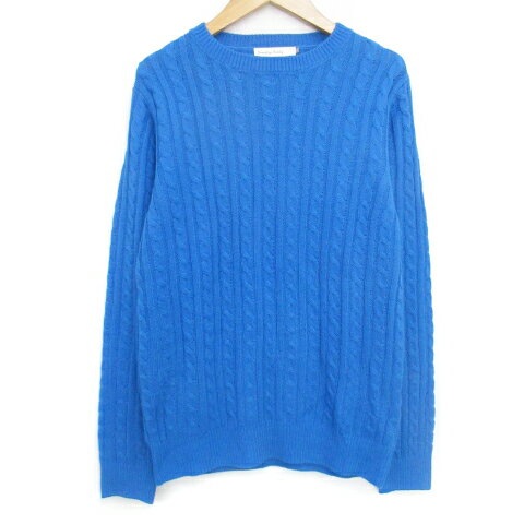 【中古】セブンデイズサンデイ SEVENDAYS＝SUNDAY ニット セーター 長袖 ラウンドネック ケーブル編み ..