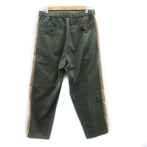 【中古】グローバルワーク GLOBAL WORK テーパードパンツ アンクル丈 ライン M カーキ 茶色 ブラウン /HO26 レディース 【ベクトル 古着】 230901 vectorpremium-17614524 ブランド古着ベクトルプレミアム店 サンプル画像2