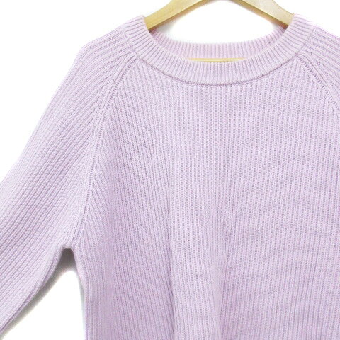 【中古】ミラオーウェン Mila Owen ニット セーター 長袖 クルーネック 無地 0 ピンク /FF17 レディース 【ベクトル 古着】 230921 vectorpremium-17636468 ブランド古着ベクトルプレミアム店 サンプル画像3