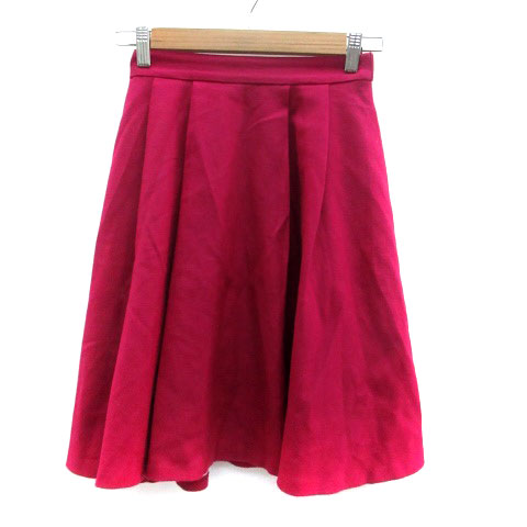 【中古】レッセパッセ LAISSE PASSE フレアスカート ひざ丈 ウール 36 マゼンタ /HO35 レディース 【ベクトル 古着】 230914 【中古】レッセパッセ LAISSE PASSE フレアスカート ひざ丈 ウール 36 マゼンタ /HO35 レディース 【ベクトル 古着】 230914