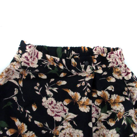 【中古】ビス ViS フレアスカート ロング丈 花柄 M マルチカラー 紺 ネイビー /HO37 レディース 【ベクトル 古着】 231004 vectorpremium-17658985 ブランド古着ベクトルプレミアム店 サンプル画像3