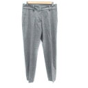 【中古】ピアッツァセンピオーネ PIAZZA SEMPIONE テーパードパンツ アンクル丈 ウール 40 グレー /HO39 レディース 【ベクトル 古着】 230928
