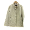 【中古】ハッシュアッシュ HusHusH スタンドカラージャケット ステンカラージャケット ミドル丈 コーデュロイ 3 ベージュ /YS6 レディース 【ベクトル 古着】 231005|詳細画像