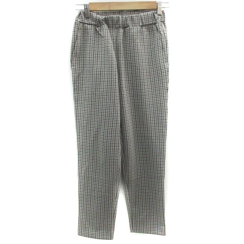 【中古】B&Y ユナイテッドアローズ BEAUTY&YOUTH ビューティー&ユース テーパードパンツ イージーパンツ アンクル丈 千鳥格子柄 S ベージュ /YM9 レディース 【ベクトル 古着】 231016 【中古】B&Y ユナイテッドアローズ BEAUTY&YOUTH ビューティー&ユース テーパードパンツ イージーパンツ アンクル丈 千鳥格子柄 S ベージュ /YM9 レディース 【ベクトル 古着】 231016