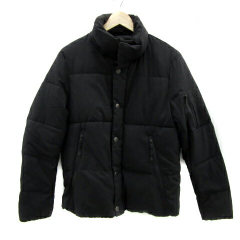 【中古】バックナンバー BACK NUMBER 中綿ジャケット ミドル丈 スタンドカラー ジップアップ M 黒 ブラック /YS1 ■MO レディース 【ベクトル 古着】 231116 【中古】バックナンバー BACK NUMBER 中綿ジャケット ミドル丈 スタンドカラー ジップアップ M 黒 ブラック /YS1 ■MO レディース 【ベクトル 古着】 231116