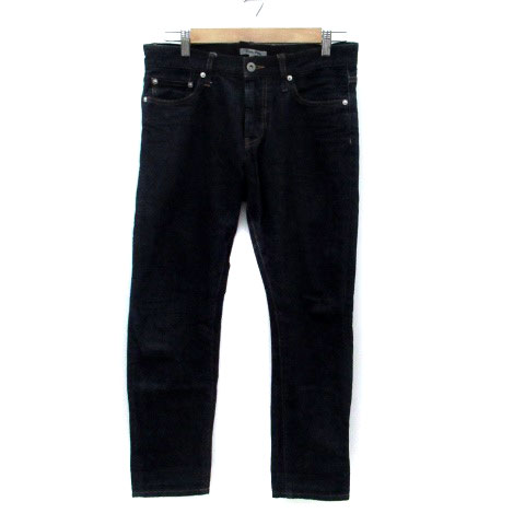 【中古】グローバルワーク GLOBAL WORK デニムパンツ ジーンズ ストレート ロング丈 M 紺 ネイビー /HO38 レディース 【ベクトル 古着】 231222 vectorpremium-17766782 ブランド古着ベクトルプレミアム店 パッケージ画像