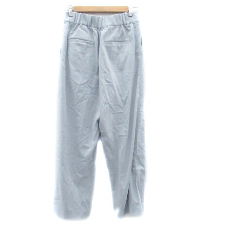 【中古】グローバルワーク GLOBAL WORK ワイドパンツ アンクル丈 M 水色 ライトブルー /HO20 レディース 【ベクトル 古着】 231128 vectorpremium-17738780 ブランド古着ベクトルプレミアム店 サンプル画像2