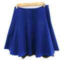 【中古】リッチミー Riccimie フレアスカート ミニ丈 レース 1 青 ブルー /SM35 レディース 【ベクトル 古着】 240125(4)