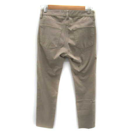 【中古】グローバルワーク GLOBAL WORK テーパードパンツ ロング丈 無地 S ベージュ /SY14 メンズ 【ベクトル 古着】 231227