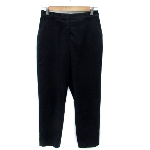 【中古】ナチュラルビューティーベーシック NATURAL BEAUTY BASIC テーパードパンツ アンクル丈 M 紺 ネイビー /HO21 レディース 【ベクトル 古着】 240123