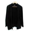 【中古】ロデオクラウンズ Rodeo Crowns カーディガン 前開き ミドル丈 トライバル柄 XL 黒 ブラック /HO12 メンズ 【ベクトル 古着】 2...
