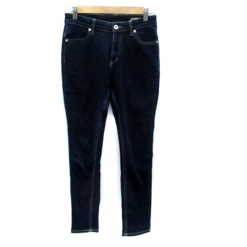 【中古】ヘザー Heather デニムパンツ ジーンズ スリム アンクル丈 M 紺 ネイビー /HO31 レディース 【ベクトル 古着】 240119 【中古】ヘザー Heather デニムパンツ ジーンズ スリム アンクル丈 M 紺 ネイビー /HO31 レディース 【ベクトル 古着】 240119