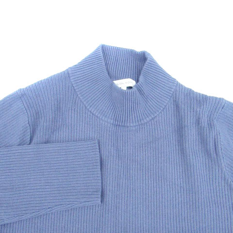 【中古】グローバルワーク GLOBAL WORK ニット カットソー リブ ハイネック 長袖 M 青 ブルー /HO46 レディース 【ベクトル 古着】 240116 vectorpremium-17790525 ブランド古着ベクトルプレミアム店 サンプル画像3