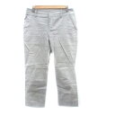 【中古】ノーリーズ Nolley's クロップドパンツ テーパードパンツ 七分丈 40 グレー /HO12 レディース 【ベクトル 古着】 240226