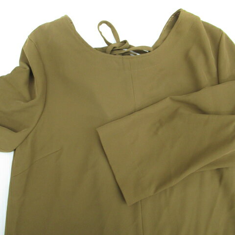 ・【M〜L】 トリプルガーゼ7分袖ピンタック・チュニック(6色)