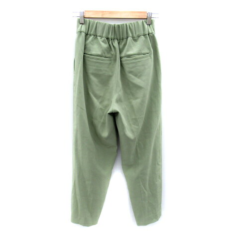 【中古】グローバルワーク GLOBAL WORK スラックスパンツ テーパードパンツ ロング丈 無地 S カーキ /SY28 レディース 【ベクトル 古着】 240312 vectorpremium-17883311 ブランド古着ベクトルプレミアム店 サンプル画像2
