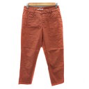 【中古】アーバンリサーチ URBAN RESEARCH テーパードパンツ 七分丈 無地 36 ブラウン /YK15 ■MO レディース 【ベクトル 古着】 240313(4)