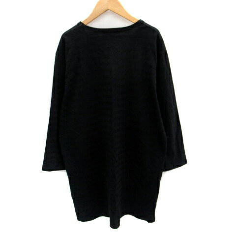 ファッション レディース VネックマキシワンピT100 裏起毛 M～Lサイズ/CHARCOAL(チャコール)（ hw8314 ）アパレル ウィンター