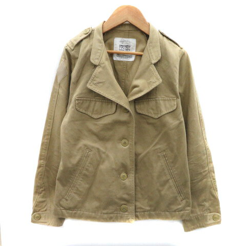 【中古】コーエン coen Emergency C.E.C. Clothing オープンカラージャケット ミドル丈 シングルボタン 無地 M ベージュ /YK44 ■MO レディース 【ベクトル 古着】 240325 【中古】コーエン coen Emergency C.E.C. Clothing オープンカラージャケット ミドル丈 シングルボタン 無地 M ベージュ /YK44 ■MO レディース 【ベクトル 古着】 240325