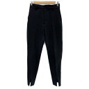 【中古】B&Y ユナイテッドアローズ BEAUTY&YOUTH ビューティー&ユース スラックスパンツ スリムパンツ ロング丈 無地 M 紺 ネイビー /YS1...