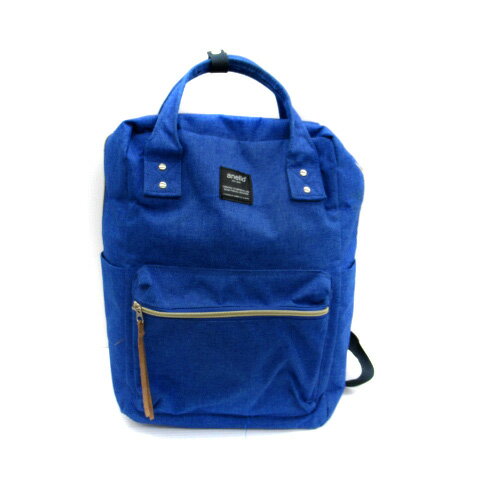 【中古】anello アネロ リュックサック バックパック デイパック 青 ブルー /SM25 レディース 【ベクトル 古着】 240826