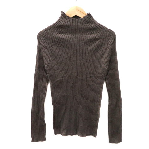 【中古】アーバンリサーチ URBAN RESEARCH アイテムズ ITEMS リブニット カットソー 長袖 F ダークグレー /YK39 レディース 【ベクトル 古着】 241029 【中古】アーバンリサーチ URBAN RESEARCH アイテムズ ITEMS リブニット カットソー 長袖 F ダークグレー /YK39 レディース 【ベクトル 古着】 241029