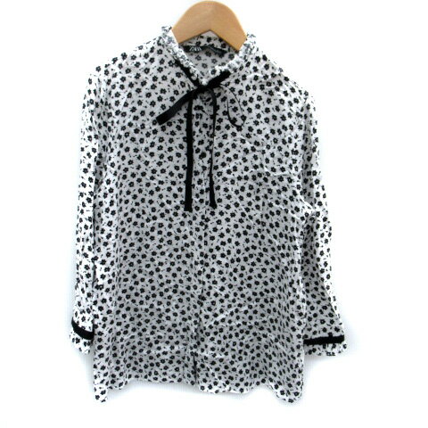 楽天市場】zara 花柄 ブラウス(トップス|レディース 楽天市場】zara 花柄 ブラウス(トップス|レディース