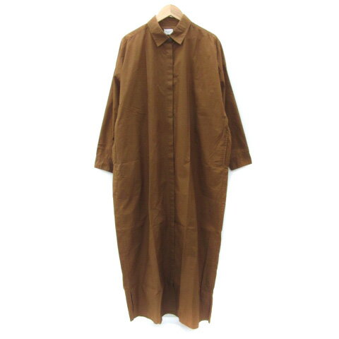 【中古】アーバンリサーチ ドアーズ URBAN RESEARCH DOORS シャツワンピース ロング丈 長袖 One ブラウン 茶 /YM47 ■MO レディース 【ベクトル 古着】 250116 【中古】アーバンリサーチ ドアーズ URBAN RESEARCH DOORS シャツワンピース ロング丈 長袖 One ブラウン 茶 /YM47 ■MO レディース 【ベクトル 古着】 250116