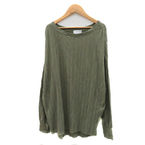 【中古】チャオパニック ティピー CIAOPANIC TYPY チュニック カットソー 長袖 ONE カーキ /YK49 レディース 【ベクトル 古着】 241205