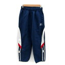 【中古】ミズノ MIZUNO スポーツウエア ジャージ ストレートパンツ ロング丈 M 紺 ネイビー /SY16 レディース 【ベクトル 古着】 241112(4)