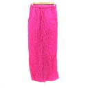 【中古】ホリデイ holiday ワイドパンツ ロング丈 イージー M マゼンタ /HO20 レディース 【ベクトル 古着】 241112