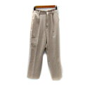 【中古】ティップトップ tiptop スラックスパンツ ストレートパンツ ロング丈 無地 S ライトベージュ /SY29 レディース 【ベクトル 古着】 250...