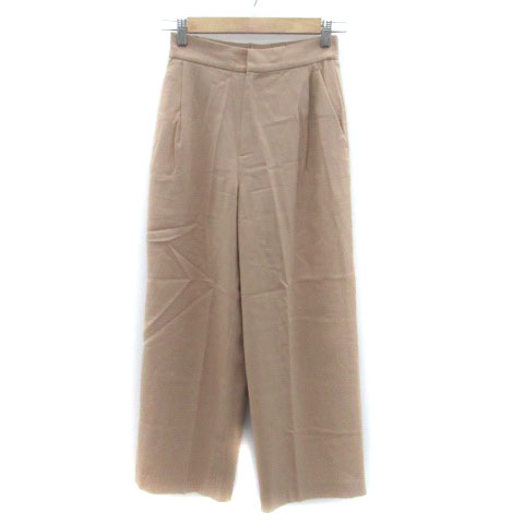 【中古】B&Y ユナイテッドアローズ BEAUTY&YOUTH ビューティー&ユース ワイドパンツ アンクル丈 S ベージュ /HO9 レディース 【ベクトル 古着】 241224 【中古】B&Y ユナイテッドアローズ BEAUTY&YOUTH ビューティー&ユース ワイドパンツ アンクル丈 S ベージュ /HO9 レディース 【ベクトル 古着】 241224
