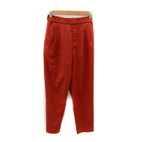 【中古】グローバルワーク GLOBAL WORK スラックスパンツ テーパードパンツ アンクル丈 無地 XS ブラウン 茶 /SY6 レディース 【ベクトル 古着】 250111 【中古】グローバルワーク GLOBAL WORK スラックスパンツ テーパードパンツ アンクル丈 無地 XS ブラウン 茶 /SY6 レディース 【ベクトル 古着】 250111