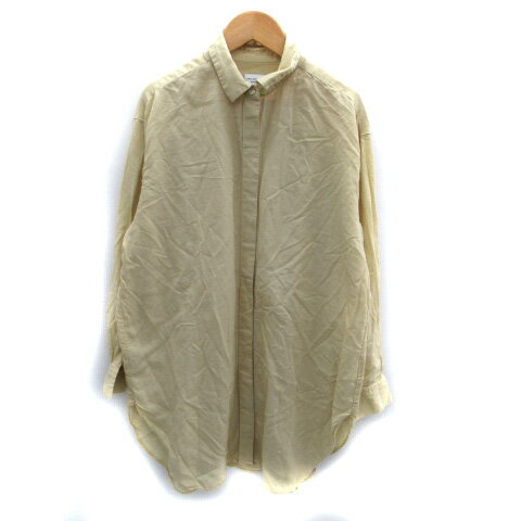 【中古】アーバンリサーチ ドアーズ URBAN RESEARCH DOORS シャツチュニック 長袖 ONE ベージュ /SM37 レディース 【ベクトル 古着】 250121 【中古】アーバンリサーチ ドアーズ URBAN RESEARCH DOORS シャツチュニック 長袖 ONE ベージュ /SM37 レディース 【ベクトル 古着】 250121