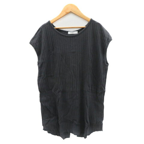 【中古】ニコアンド Niko and.. チュニック カットソー ノースリーブ スリット 3 ダークグレー /YK41 レディース 【ベクトル 古着】 250213 【中古】ニコアンド Niko and.. チュニック カットソー ノースリーブ スリット 3 ダークグレー /YK41 レディース 【ベクトル 古着】 250213