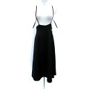 【中古】プロポーション ボディドレッシング PROPORTION BODY DRESSING ジャンパースカート ワンピース ロング丈 S 黒 ブラック /SM...
