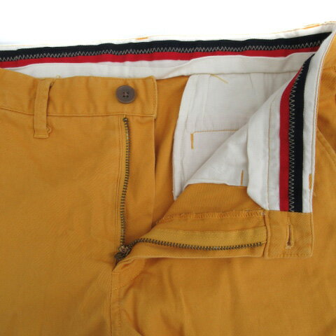 【中古】タケオキクチ ミクスパイス TK MIXPICE ストレートパンツ ロング丈 M マスタードイエロー /SM2 メンズ 【ベクトル 古着】 250313