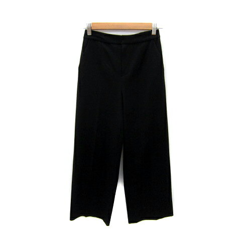 【中古】バンヤードストーム BARNYARDSTORM ワイドパンツ スラックスパンツ アンクル丈 無地 0 S 黒 ブラック /SY10 レディース 【ベクトル 古着】 250327 【中古】バンヤードストーム BARNYARDSTORM ワイドパンツ スラックスパンツ アンクル丈 無地 0 S 黒 ブラック /SY10 レディース 【ベクトル 古着】 250327