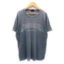 【中古】マザー mother Tシャツ カットソー 半袖 プリント 紺 ネイビー /YK20 メンズ 【ベクトル 古着】 250328(4)