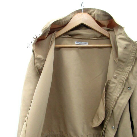 【中古】クラシカルエルフ CLASSICAL ELF マウンテンパーカー ジャケット ミドル丈 L ベージュ /HO12 レディース 【ベクトル 古着】 250409
