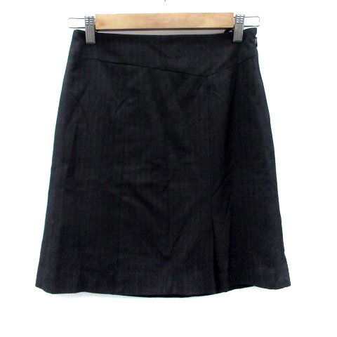 【中古】クミキョク 組曲 KUMIKYOKU フレアスカート ミニ丈 1 S チャコールグレー /HO45 レディース 【ベクトル 古着】 250410