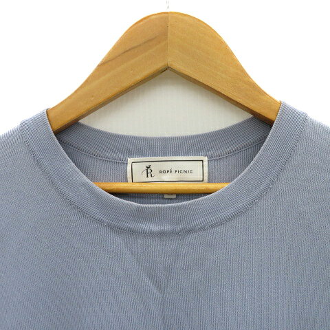 【中古】ロペピクニック ROPE Picnic チュニック ニット カットソー ノースリーブ オーバーサイズ 38 M ライトブルー /YK35 レディース 【ベクトル 古着】 250424 vectorpremium-18468210 ブランド古着ベクトルプレミアム店 サンプル画像3