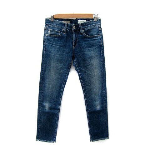【中古】セオリー Theory × エージー AG THE PIPER CROP デニムパンツ ジーンズ スキニーパンツ ロング丈 エイジド 24 青 ブルー /SY16 レディース 【ベクトル 古着】 250509 【中古】セオリー Theory × エージー AG THE PIPER CROP デニムパンツ ジーンズ スキニーパンツ ロング丈 エイジド 24 青 ブルー /SY16 レディース 【ベクトル 古着】 250509