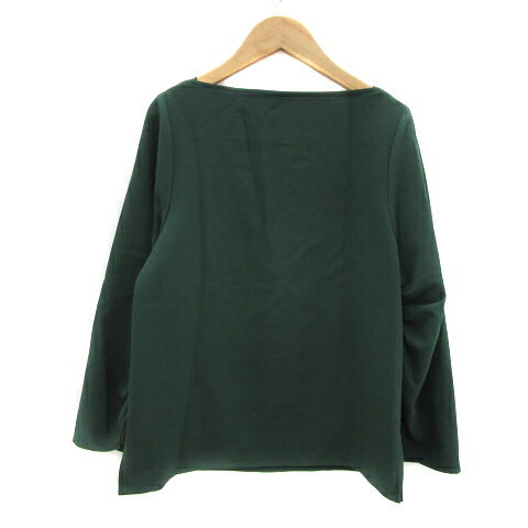 【中古】ミラオーウェン Mila Owen カットソー 長袖 スクエアネック 無地 0 S 緑 グリーン /YS28 レディース 【ベクトル 古着】 250522 vectorpremium-18491841 ブランド古着ベクトルプレミアム店 サンプル画像2