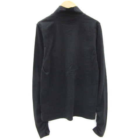 【中古】シンプリシテェ SIMPLICITE カットソー 長袖 ハイネック シャーリング ブラック 黒 /YM22 レディース 【ベクトル 古着】 250523