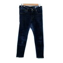 【中古】ジェイプレス J.PRESS デニムパンツ ジーンズ スキニー ロング丈 11 青 ブルー /SM3 レディース 【ベクトル 古着】 250611(4)